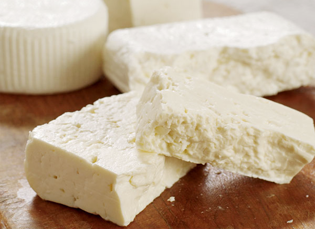 White goat cheese