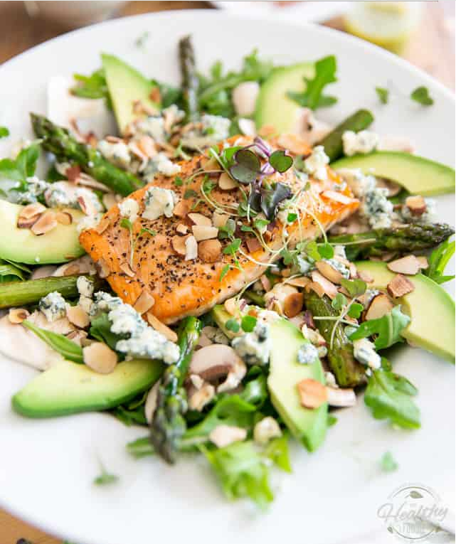 Blue Salmon Salad