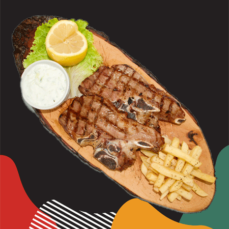 Chop steak
